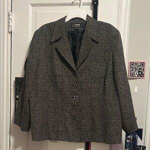 Larry Levine Charcoal Blazer